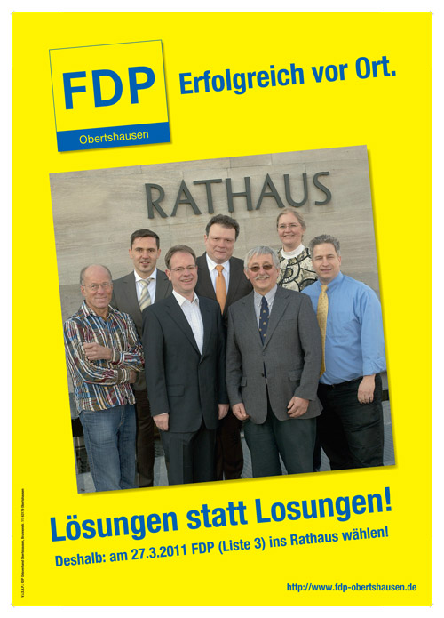 Plakat FDP Obertshausen KW2011